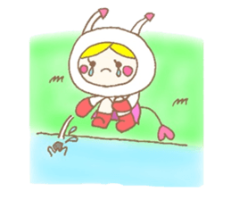 Kokoro chan and genki kun!! sticker #5475809