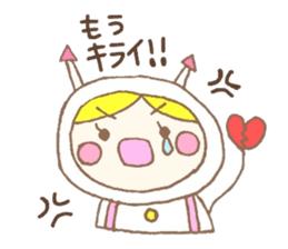 Kokoro chan and genki kun!! sticker #5475814