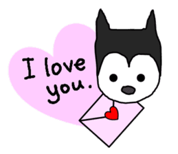 Love Love Lab &Husky sticker #5475820
