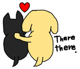 Love Love Lab &Husky sticker #5475837