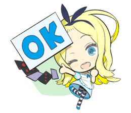 Official Sticker of okama's Alice Series sticker #5475909