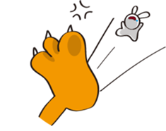 lion with his friends sticker #5476032