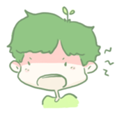 plant boy sticker #5476477