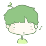 plant boy sticker #5476491