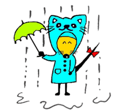 the zhu-maru of the yeiiow mouse sticker #5476927