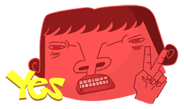 People who were edgy sticker #5477026