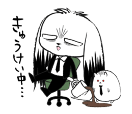 Tired of workers. sticker #5477689