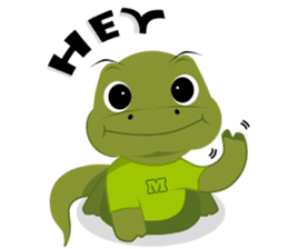 Modi the Komodo sticker #5477980