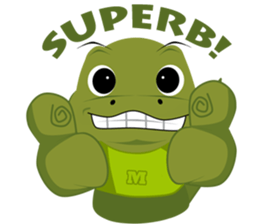 Modi the Komodo sticker #5478003