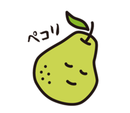 mademoiselle poire sticker #5478629