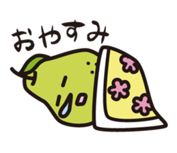 mademoiselle poire sticker #5478635