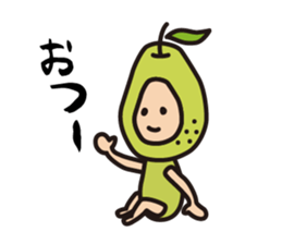 mademoiselle poire sticker #5478653