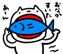 Mr. cat "Oneko-san". sticker #5479022