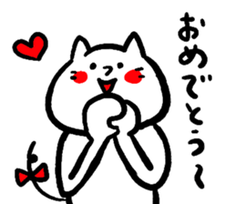 Mr. cat "Oneko-san". sticker #5479033