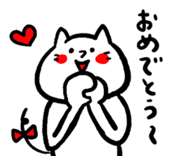 Mr. cat "Oneko-san". sticker #5479033