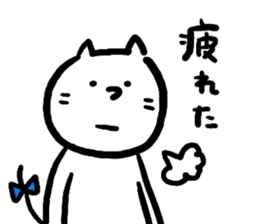 Mr. cat "Oneko-san". sticker #5479050
