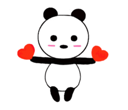 HANIKAMI panda sticker #5480140