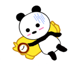 HANIKAMI panda sticker #5480141