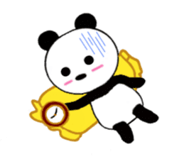 HANIKAMI panda sticker #5480141