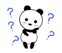 HANIKAMI panda sticker #5480142