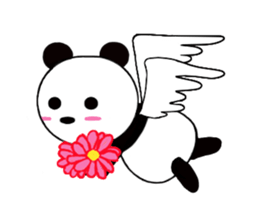 HANIKAMI panda sticker #5480143