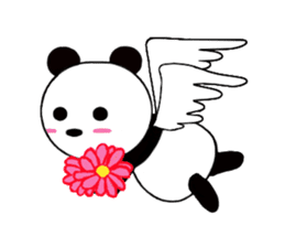 HANIKAMI panda sticker #5480143