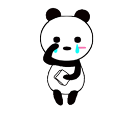 HANIKAMI panda sticker #5480147
