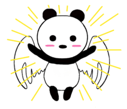 HANIKAMI panda sticker #5480148