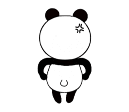 HANIKAMI panda sticker #5480149