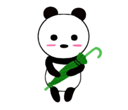 HANIKAMI panda sticker #5480155