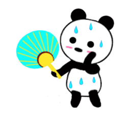 HANIKAMI panda sticker #5480158