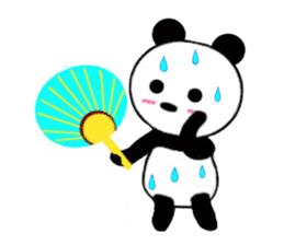 HANIKAMI panda sticker #5480158