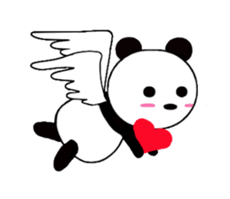 HANIKAMI panda sticker #5480161
