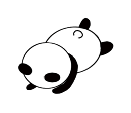 HANIKAMI panda sticker #5480162