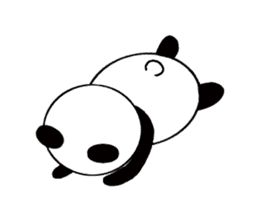 HANIKAMI panda sticker #5480162