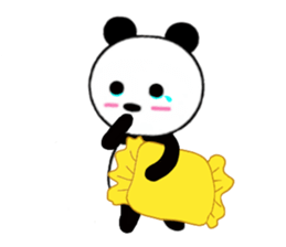 HANIKAMI panda sticker #5480163