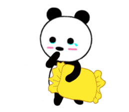 HANIKAMI panda sticker #5480163