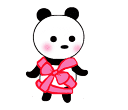 HANIKAMI panda sticker #5480165