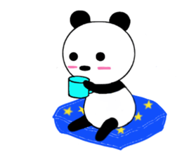 HANIKAMI panda sticker #5480170