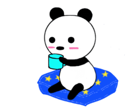 HANIKAMI panda sticker #5480170