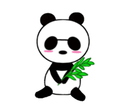 HANIKAMI panda sticker #5480171