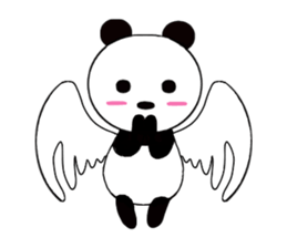 HANIKAMI panda sticker #5480172