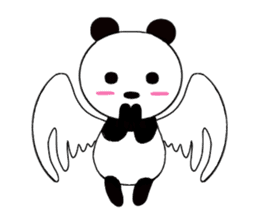 HANIKAMI panda sticker #5480172