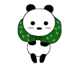 HANIKAMI panda sticker #5480178