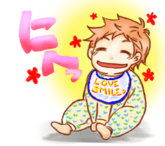 A family and baby sticker #5480224