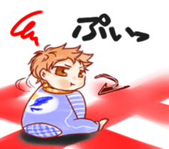 A family and baby sticker #5480232