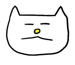 What a cute cat this is! sticker #5480422