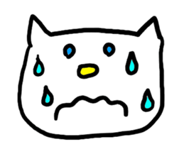 What a cute cat this is! sticker #5480429