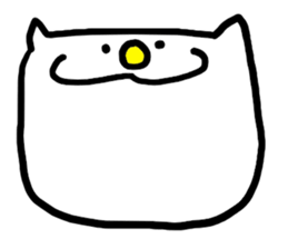 What a cute cat this is! sticker #5480432