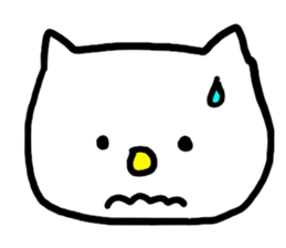 What a cute cat this is! sticker #5480433